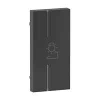 Legrand 765922 Seano 1-modulige links Tastenabdeckung MyHome Symbol "Dimmer"