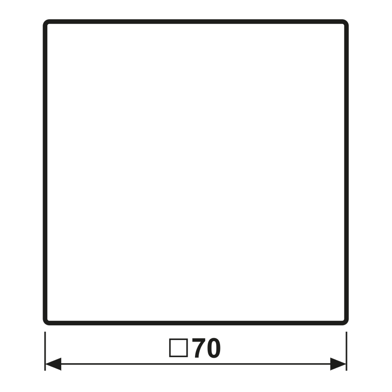 Jung Jung Wippe Symbol LICHT gl.chr für Taster GCR 2990 L
