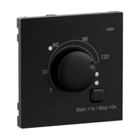 Legrand 765336 SEANO Abdeckung für Zeitschalter 2  120 min schwarz lackiert