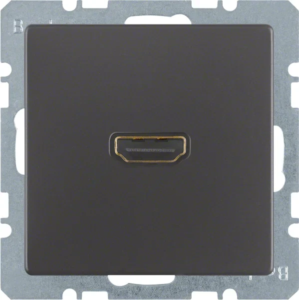Berker Berker High Definition Steckdose anthrazit/sa 3315426086