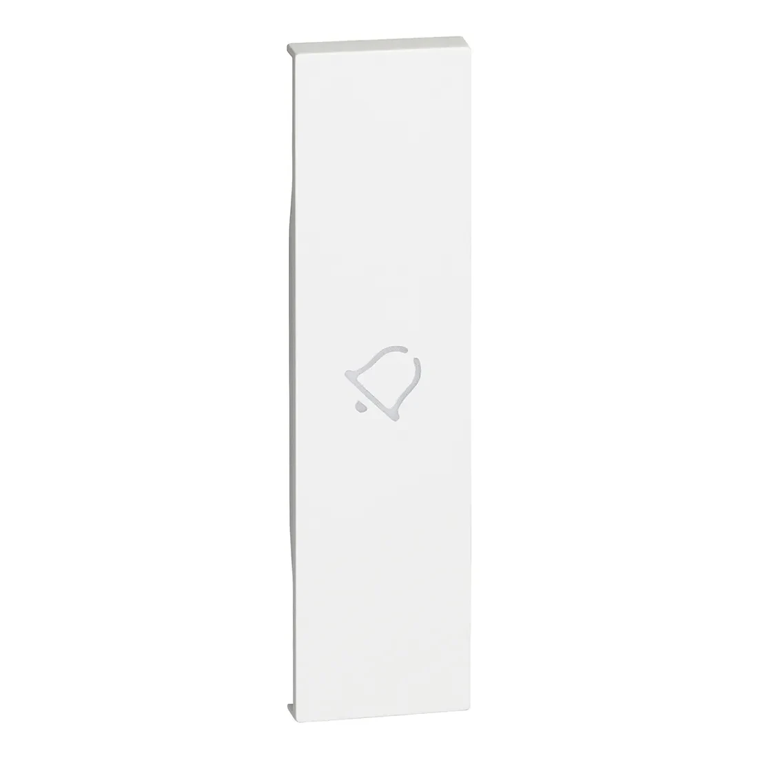 Legrand BTicino KW01D LivingNow 1M Tasten- abdeckung mit Symbol Glocke White