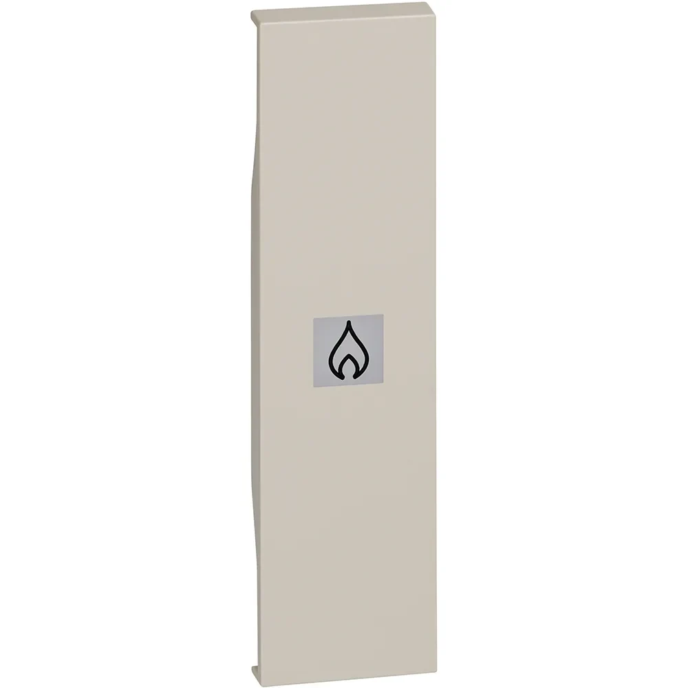 Legrand BTicino KM01PN LivingNow 1M Tasten- abdeckung mit Symbol Heizung Sand
