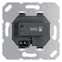 Jung USBPD60CSW USB-Ladegerät PD 1xTyp C schwarz
