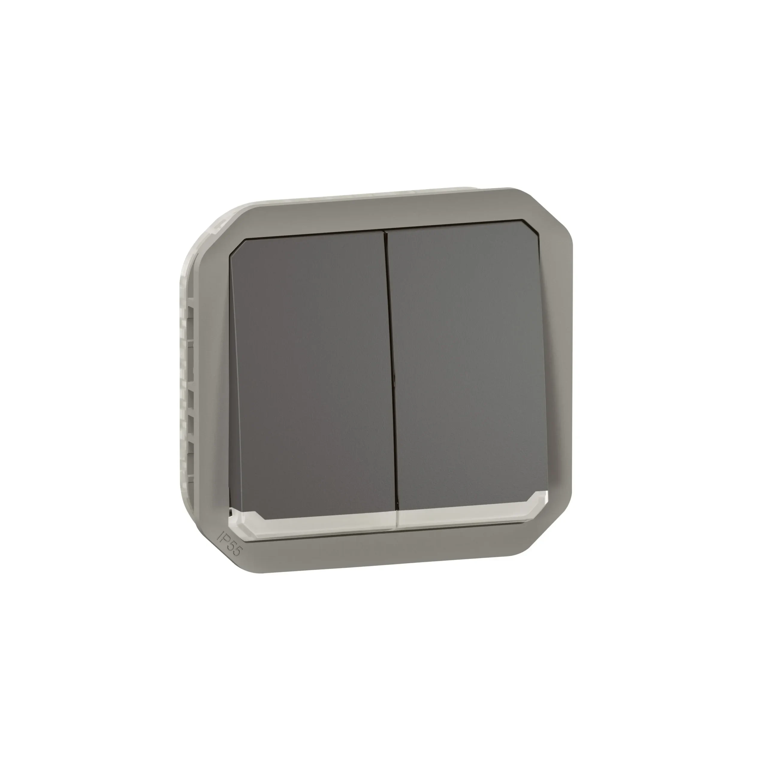 Legrand Legrand 069806L Plexo New Einsatz Doppelwechselsch 10AX/Taster bel 10A SL