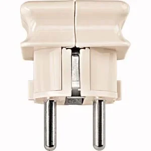 Merten Merten SCHUKO-Stecker weiß 16A AC 250V bruchs. 120927