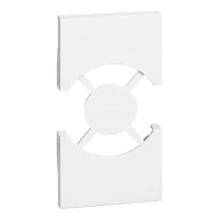 BTicino KW03 LivingNow 2M Abdeckung für Steckdose Schuko/italienisch White