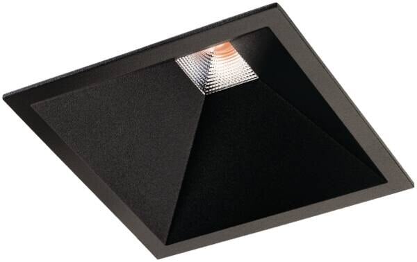SG LEUCHTEN LED-Einbaustrahler 12W Konverter Soft Square 903252 DALI 1LED schwarz 2700K