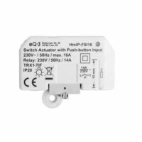 Homematic IP Smart Home Schaltaktor mit Tastereingang (16 A) - Unterputz, HmIP-FSI16
