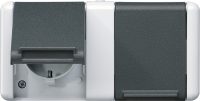 Jung SCHUKO-Steckdose 2-fach 16A 250V 8220-1 W