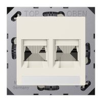 Jung A1569-2NAAT Abdeckung f.ModJack 2fach NA AT (AT&T)