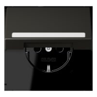 Jung LC1520BFNAKL259 SCHUKO-SteckdoseKI mit Klappdeckel mit S