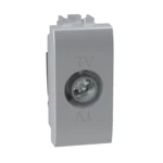 BTicino NT4202P14N LivingLight TV-Dose für Durchgangsanschluss 1M Tech