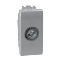 BTicino NT4202P14N LivingLight TV-Dose für Durchgangsanschluss 1M Tech