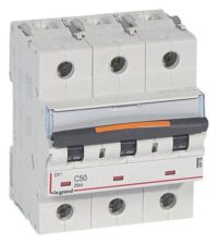 Legrand 409786 DX3 LS-Schalter C 50A 3-polig 25kA 400VAC 4,5TE