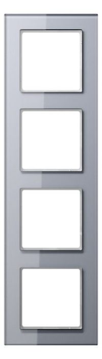 Jung AC584GLKG Glasrahmen 4f senkr.eu.waager.e Montage Glas A CREATIO