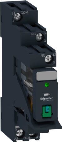 Schneider RXG12BDPV Zelio RXG Relais mit LTB +LED und Sockel 1We10A 24VDC mit Diode