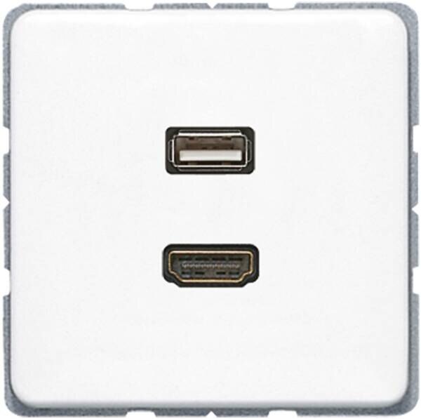 Jung Jung MACD1163WW Einsatz HDMI/USB alpinweiß
