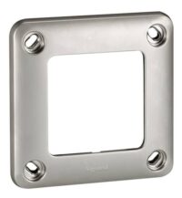 Legrand 077851 Rahmen 1-fach Soliroc IP55 IK10 grau