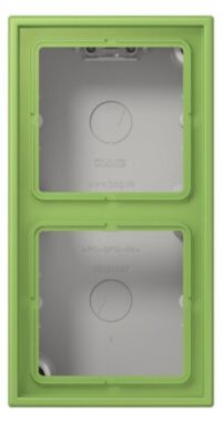 Jung LC 582 A 220 AP-Kappe 2-fach Duroplast lackiert Serie LS vertikal 31 (32051)