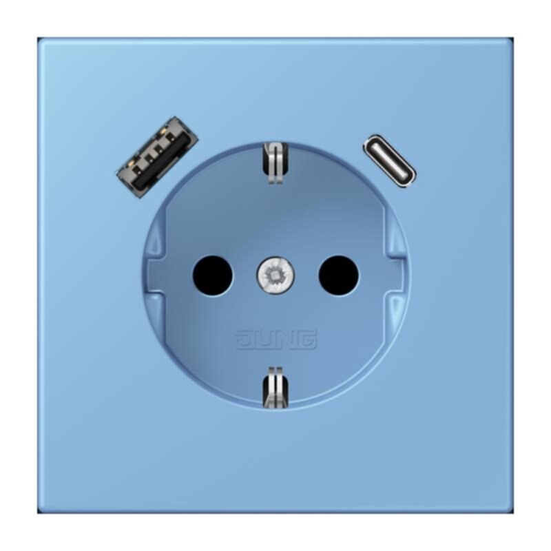 Jung Jung LC1520-15CA256 SCHUKO-Steckdose mit USB Typ AC LC4320N