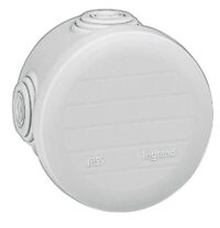 Legrand 092002 Plexo Abzweigdose rund D:70 Tiefe:45mm IP55 4Membrane RAL7035