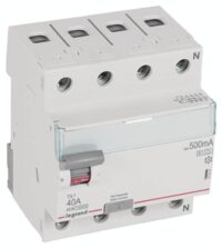 Legrand 411807 TX3 Fi-Schalter 40A 4-polig 500mA Typ A-S 400VAC 4TE