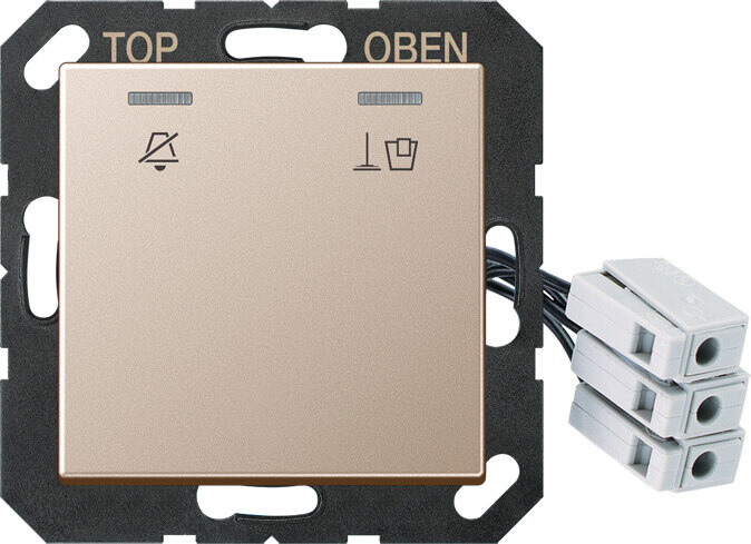 Jung Jung Hotelabdeckung mit LED-Einheit 230V A CU KO5 M 230 CH