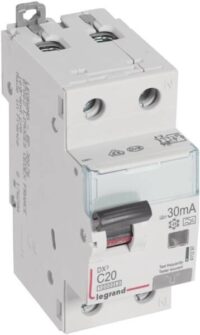 Legrand 411297 DX3 Fi/LS-Schalter C 20A 1P+N 10kA 30mA Typ A 230VAC 2TE