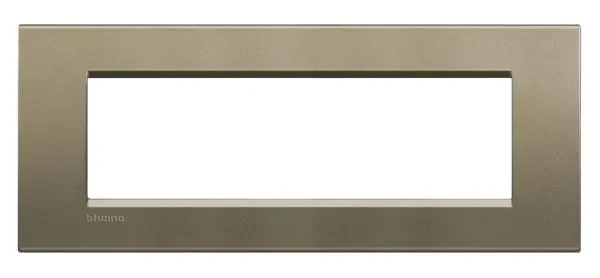 BTicino LNA4807SQ LivingLight Abdeck- rahmen für Kompaktinstallation 7M Square