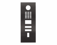 DoorBird D2102FV Fingerprint 50/D2102FV EKEY Frontblende – Titan-Optik (PVD)
