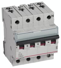 Legrand 404142 TX3 LS-Schalter B 25A 3-polig+N 10kA 400VAC 4TE