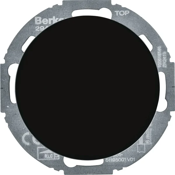 Berker Berker Uni-Drehdimmer Z.-st.(LED) R.cl., schw. 29442045