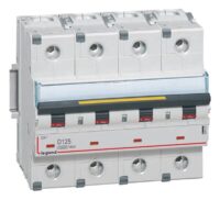Legrand 409542 DX3 LS-Schalter D 125A 4-polig 10kA 400VAC 6TE