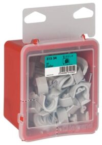Legrand 031534 Nagelschelle 19mm grau