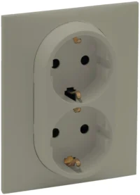 Legrand 864664 Schuko Steckdose 1-fach Dose Berührungsschutz Niloe Step Sand