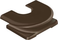 Jung Einführung AP-Kappen br für Kabel/Minikanal 11 BR