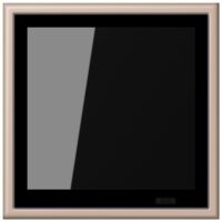 Jung LC 459 D1 S240 KNX Raumcontroller LS TOUCH Serie LS ombre brûlée claire