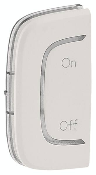 Legrand Legrand 755559 Wippe 1M Links ON-OFF Valena Allure mandelweiß
