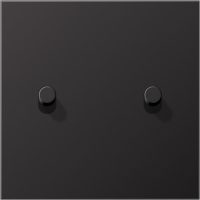 Jung Abdeckung mit Kipphebel Zylinder, 1fach,dark AL 12-5 D R 01