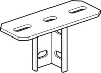 Legrand 348398 Kopfplatte U60 tauchfeuerverzinkt