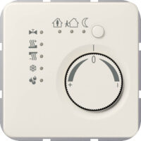 Jung KNX Stetigregler weiß mit integriert Busankoppler 2178