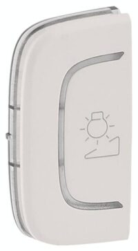 Legrand 755484 Wippe BUS/SCS mit Symbol Licht reg. 1M links beids. ValenaAllure mandel