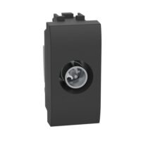 Bticino L4202DN LivingLight TV-Dose für End- und Einzelanschluss 1M Anthrazit