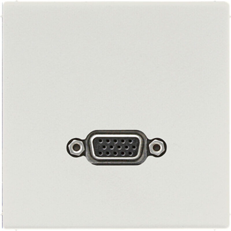Jung Jung Multimedia-Anschluss lgr VGA mit Tragring MA LS 1102 LG
