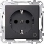 Merten SCHUKO-Steckdose anthrazit Kennz Trockner MEG2351-0414