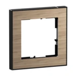 Legrand 765291 SEANO+1-fach Rahmen mit Echtmaterialoberfläche Farbausführung