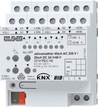 Jung KNX Jalousieaktor Reiheneinbaugerät Gehäuse 4TE 2514 REGHE