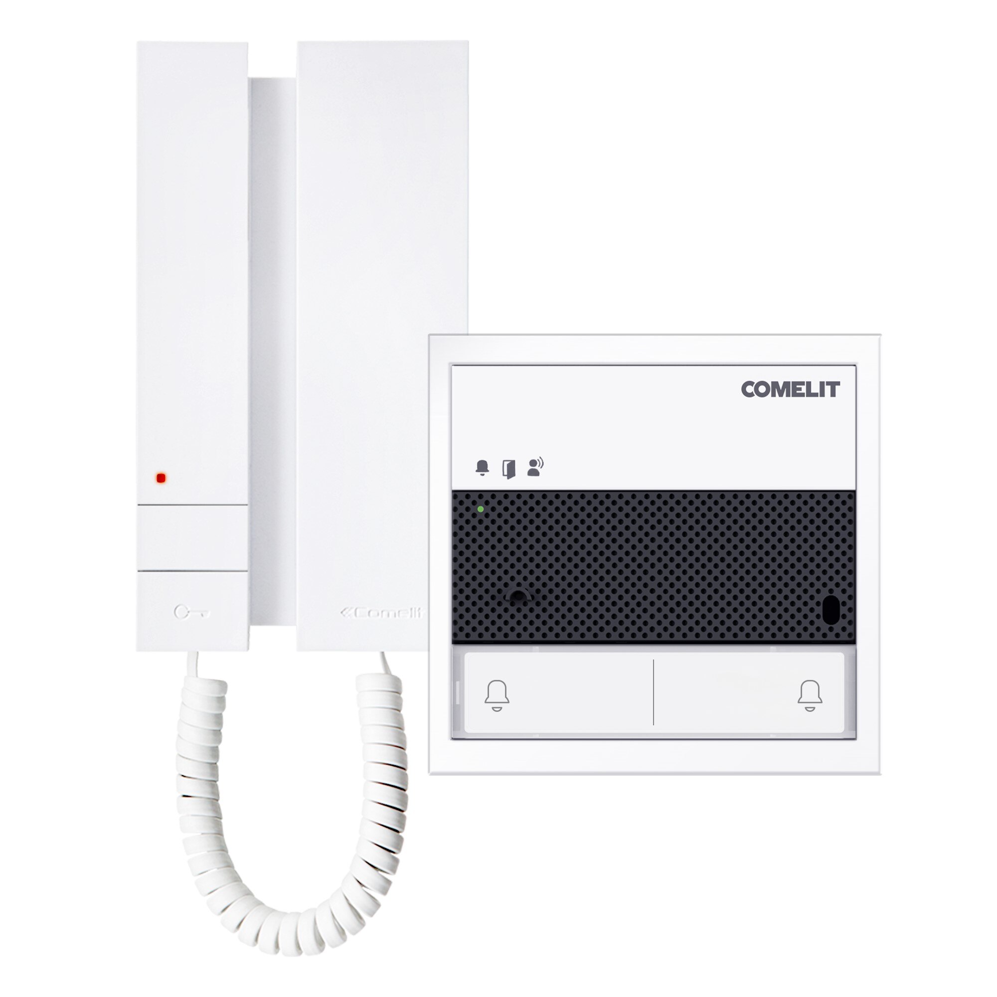 Comelit Comelit KAU2202 Paketlösung Ultra Audio Aufputz 2 Wohneinheiten Mini mit Hörer SB2