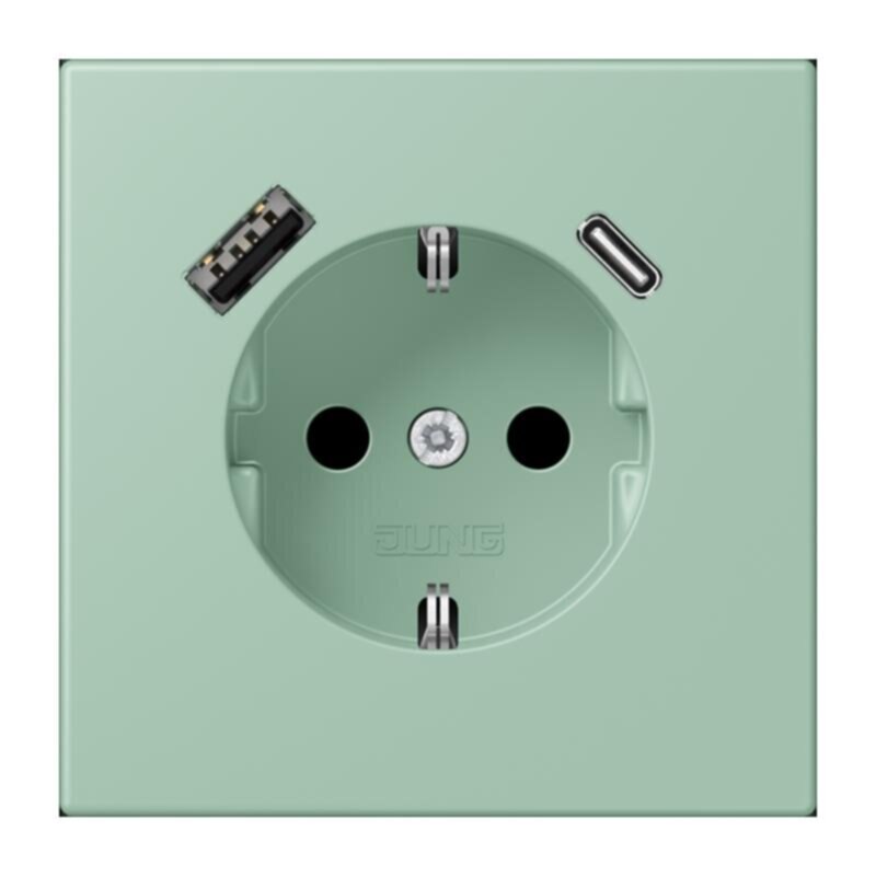 Jung Jung LC1520-15CA217 SCHUKO-Steckdose mit USB Typ AC LC32041