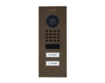DoorBird D1102V Unterputz IP Video Türsprechanlage – Echte Baubronze